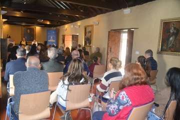 Juancho Armas pone el colofón al taller de escritura de la Casa-Museo de Telde (Foto Inma Perera)